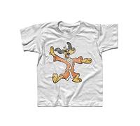 3styler T-Shirt Enfant la Fureur De Hong Kong Penrod Penry Pooch Phooey Karaté - Boîtes Ans 70 Shirt - Ligne Classique - 100% Coton 185 GR/Mq (5/6 Ans, Blanc)