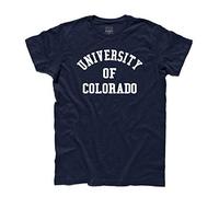 3styler T-shirt homme University of ... Inspired by Glenn Frey - Capital Centre Shirt - Ligne classique - 100 % coton 185 g/m², bleu, Medium
