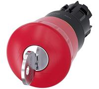 3SU1000-1HF20-0AA0 | SIEMENS EM. STOP MUSH PB 22MM RND PLASTIC RED 40MM RONIS LCK NO. SB30 PSTVE LATCH KEY-OP REL