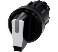 3SU1002-2BL60-0AA0, éclairage, 22 mm, rond, plastique, blanc, bouton, modèle court, 3 positions I-O-II, serrure, angle 2 x 45 °, emballage d'origine, jamais utilisé, en stock, expédition maintenant.
