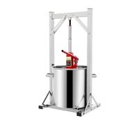 3T Presse Agrumes Hydraulique 22 L Presse Fruit Manuel en Acier Inoxydable Pressoir a Fruit pour presser le vin de riz, le miel, les légumes, le vin