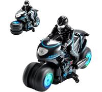 3T6B 2.4G Moto Télécommandée Double Face avec Flips 360° Rotation, Télécommande Off-Road Haute Vitesse Drift, Cascadeuse, Cadeaux pour Enfants