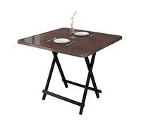 3UOOWWFA Table carrée pliante, table de salle à manger/table de loisirs/table d'affaires, table de camping pratique, 7 couleurs (G 60 cm) (B 60 cm)