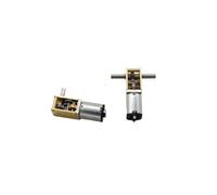3V/6V/12V Low Speed 4rpm 8rpm 16rpm Dual/Single Output Shaft N20 Gear Moror Reducer Engine DC Metal Motors CZAOINCU(8rpm dual shaft,12V)