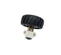 3V 6V 12V N20 Electric Mini Micro DC Geared Motors With Mounting Bracket Wheel Tire(15rpm,3V)