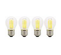 3V E27 LED Low Voltage G45 Globe Bulb DC 3V 100ma 200ma 280ma 380ma Warm White 2700-3000K for Solar Power Pendant Light LED Street Light Solar (Color : 6pcs Size : 3v 200ms) (4pcs 3v 380ma)