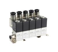 3V1-06 2/3 Électrovanne pneumatique normalement fermée Combinaison de pression positive et négative Contrôle universel Ventouse(Ac220v 6 in 6 Out,6 combinations)