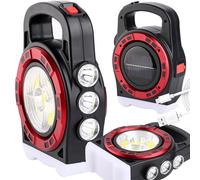 3V1 AK. lampe à main de COB LED solaire 2400mAh USB Powerbank