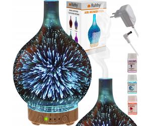 3V1 LED RVB Verre Hydratant diffusor référentiel et projecteur 100 ml + arôme