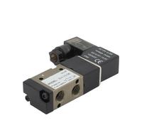 3V110-06 12V 1/8" Normally Closed Solenoid Valve 3 Way Pneumatic Air Solenoid Control Valve Alumium Body(3V110-06NC DC12V,With 4mm)
