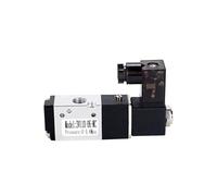 3V110-M5 3V110-06 3V210-08 3V120-06 3V320-10 3V420-15 1/8 "électrovanne pneumatique à trois voies avec fil DC12V DC24 AC110 AC220V(3V120-M5)