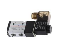 3V210-08 1/4" DC 12V/24V AC 36V/110V/220V 3 way 2 position Pneumatic Solenoid Valve Air Aluminum NWPNLXEA(AC220V)