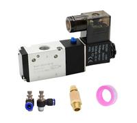 3V210-08 Pneumatic Solenoid Valve 3 Way 2 Position Air Directional Control DC12V DC24V AC110V AC220V(SL 4mm Adjust)