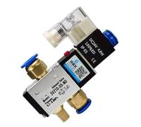 3V210-08NC 3V210-08-NO Two Position Three Normally Open And Normally Closed Pneumatic Solenoid Valve Air Valve(3V210-08-NC PC12-02,DC12V)