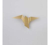 3W Applique Murale LED Intérieur Métal Moderne Applique Murale, Applique Murale En Forme D'Oiseau Géométrique Applique Murale Pour Salon Chambre Chevet Couloir - Blanc Chaud [Classe Énergétique A+