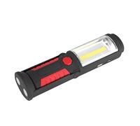 3W Rechargeable COB LED COB Lampe de Travail Lampe de Poche Lampe D'Inspection de Camping Lampe de Travail D'Urgence avec Support Magnétique pour le Travail à Domicile Camping Kit D'Urgence(1#)