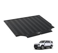 3W Tapis de Coffre pour Land Rover Defender 110 L663 2020-2025, Imperméable Résistant Tapis Protection Coffre de Chien en TPE, Résiste aux Chocs Tapis Coffre Arrière(Compatible 5 Places)