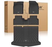 3W Tapis de Sol 4 Pièces pour Volkswagen ID.3 E11-E12 2020-2025 2026, Facile à Nettoyer, Toutes Saisons en Thorex™ Antidérapant Imperméable, Tapis Coffre Voiture Compatibles avec VW ID.3