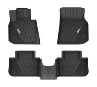 3W Tapis de Sol pour BMW X3 G01 2018-2024/X4 G02 2018-2024/iX3 G01 2021-2024, Tapis en TPE pour Voiture Antidérapant et Imperméable, Tapis de Voiture pour BMW X3 G01/X4 G02/iX3 G01 Premium