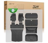 3W Tapis de Sol Tesla Model Y Juniper 2025-2026 Kit 10 Pièces | Pas pour New Standard 2026, Thorex™ Premium, Toutes Saisons, Antidérapant et Imperméable, Tapis Voiture et Coffre