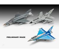 3w1 (Eurofighter, F4F Phantom, Tornado IDS) + farby klej i pędzel - Revell 05