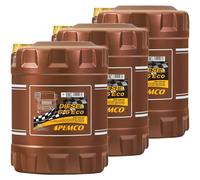 3x 10 Litre pemco Diesel G-6 Uhpd 10W-40 Eco Api CI-4 / Sl huile moteur