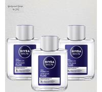 3x 100 ml NIVEA Men Hydro Care Après-Rasage Fluide Aloe Vera
