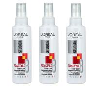 3X 150ML L'Oréal Paris Studio Line Fix & Style Laque Fixante Ultra-Forte