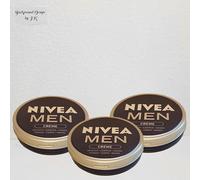 3x 150ml Nivea Men Crème pour Visage, Corps Et Mains Normal & Peau Sèche
