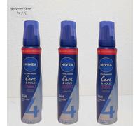 3X 150Ml Nivea Soins & Fixation Mousse Extra Forte Panthénol & Vitamine