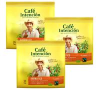 3x 16 Bio Café Pads Café Intencion Le Fairtrade Pionier Aromatico Aromatique