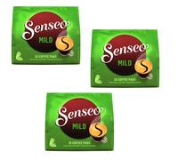 3x 16 Senseo Pads Doux plein de Caractère & Raffiné Café Fournitures Bureau