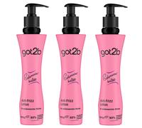3X 200ML Got2b Schmusekatze Lotion Anti-Frizz Pour Des Styles Souples