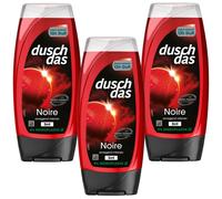 3x 225ml Duschdas Noire Je Me Sens Attirant Gel Douche & Shampooing