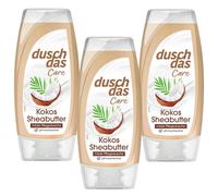 3x 225ml Duschdas Soin Noix de Coco Karité Milde Gel Douche Soin Ph Peau Neutre