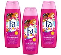 3x 250ml FA Enfants Douche & Shampooing Monde Beeren-Duft Doux Au Peau