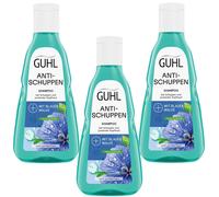 3x 250ml Guhl Anti-empreintes Hangar Shampooing Avec Juckender Cuir Chevelu Bleu