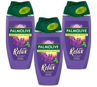 3x 250ml Palmolive Mémoires De Nature Sunset Relax Douche Avec Lavande Parfum