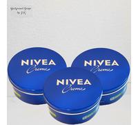 3x 400ml NIVEA Soin Boîte Maintient Et Gâter Chaque Type de Peau Crémeux Texture