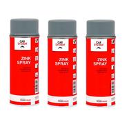 3x 400ml Pulvérisation Cs Zinc Spray Protection pour 490°C Peinture Lackpoint