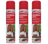 3x 400ml Rubin Universel Imprégnation Protection à Longue Durée Protège Textiles