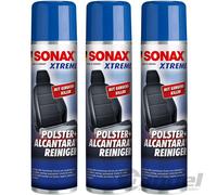 3X 400ML SONAX XTREME NETTOYANT ALCANTARA TEXTILE ENTRETIEN DES TAPIS