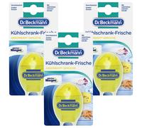 3X 40G Dr. Beckmann Frigo Fraîcheur Extrait De Citron Vert Absorbe Les Odeurs