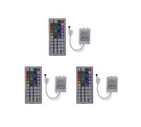 3X 44 Cles IR Telecommande pour RGB LED 5050 Bandes de Lumiere