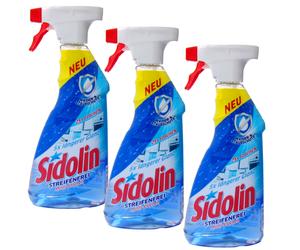 3X 500ML Sidolin Sans Rayures MULTIFONCTIONS Nouvelle Brillance