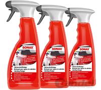 3x 500ml SONAX Cabrioverdeckreiniger Cabriolet Nettoyant Capot Toit Souple