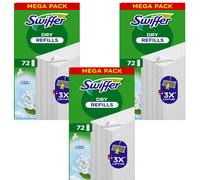 3X 72 Serviettes Swiffer Pour Le Sol Avec Parfum Recharge