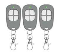 3X AAM0049 Télécommande Motorisation Portail Compatible avec SCS Sentinel | Garantie de 3 Ans Certifié CE 433,92MHz 4-Canaux