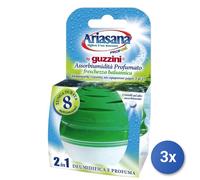 3X Absorbeur D'Humidité Henkel ARIASANA Parfumé, Modèle 1069048, Pour Espaces Et