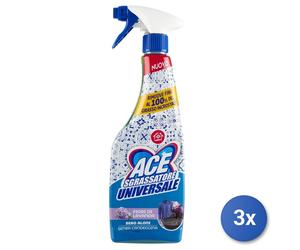 3X ACE Dégraissant À Gâchette 600 ML. Universel Lavande